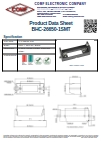BHC-26650-1SMT Data Sheet