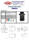SBH-9V-1 Data Sheet